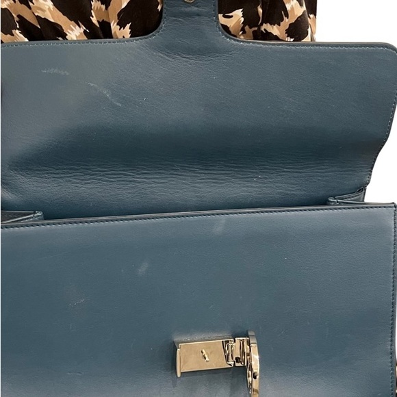 Gucci Teal Dollar Medium Shoulder Bag with interlocking G - Picture 11 of 13